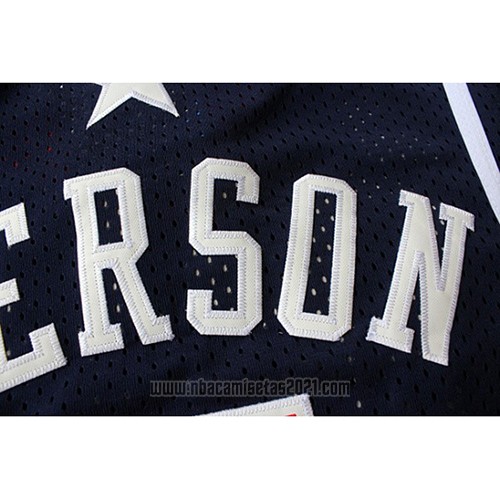 Camiseta USA 2004 Allen Iverson #4 Azul